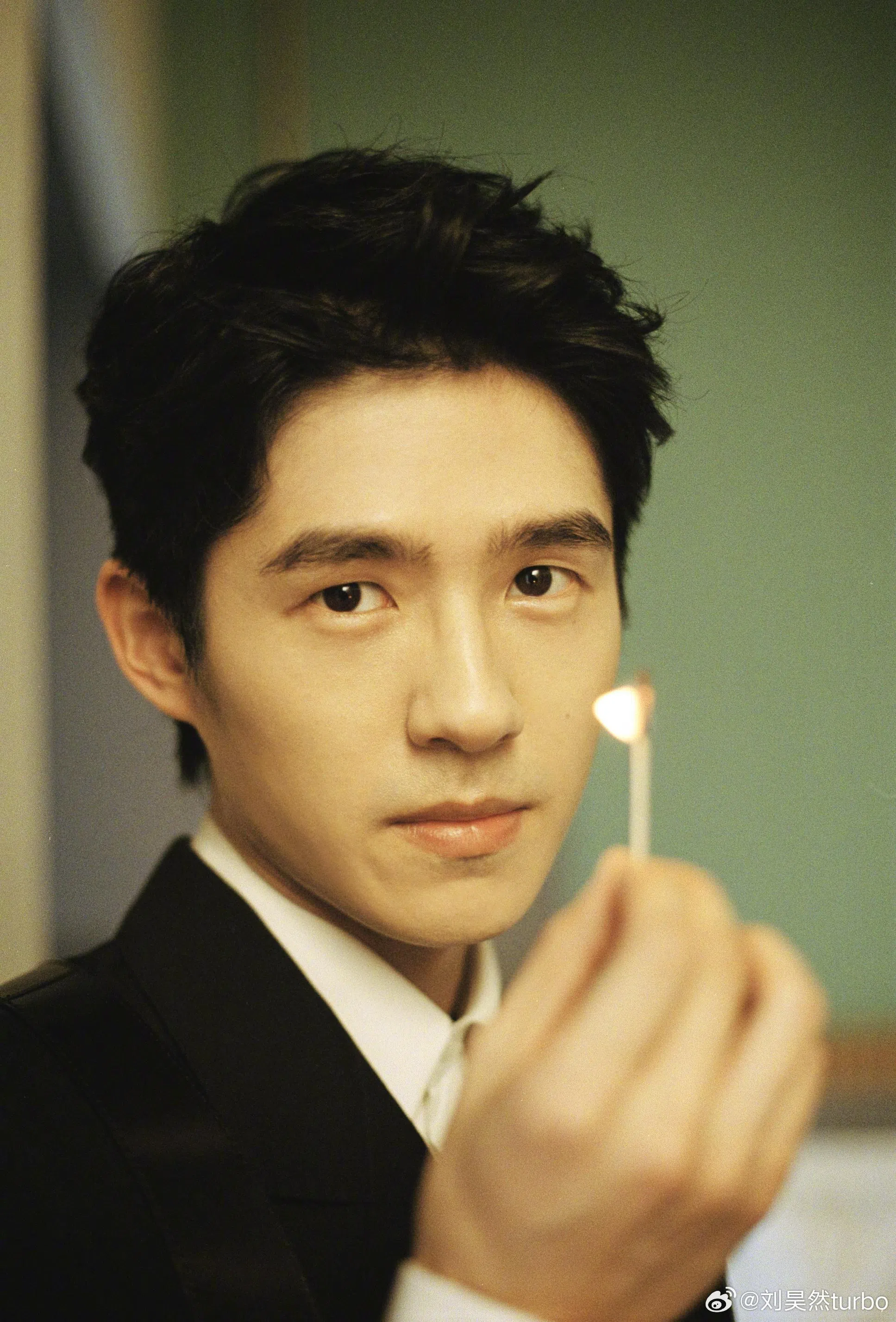 刘昊然每次接到新角色都希望自己能表现得好。（取自刘昊然微博）