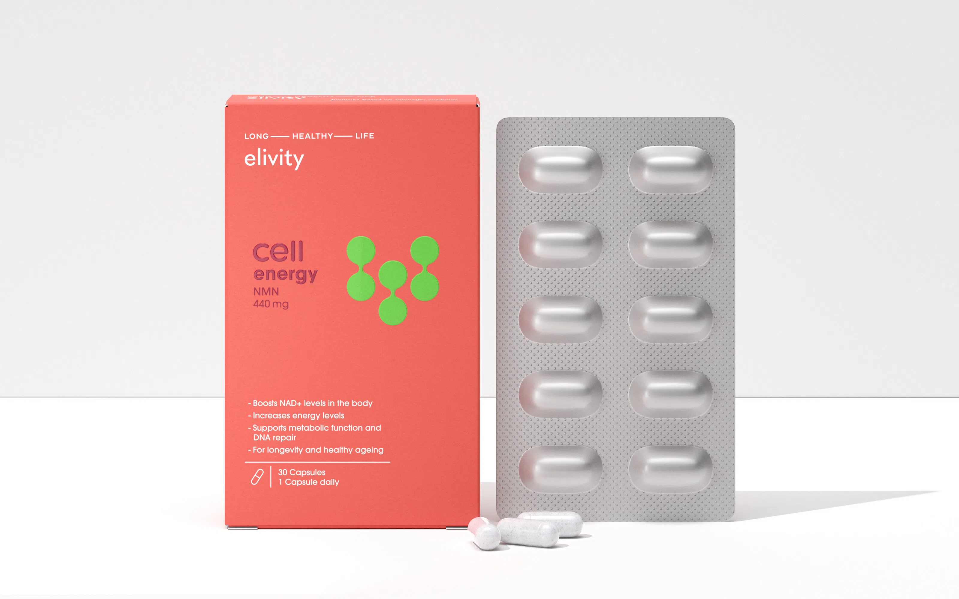 澳大利亚elivity细胞能量胶囊有助增强活力。（商家提供）
