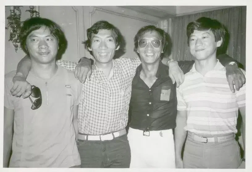 缔造香港武术指导行业传奇的袁家班兄弟：袁信义（左起）、袁和平、袁祥仁和袁日初。（互联网）