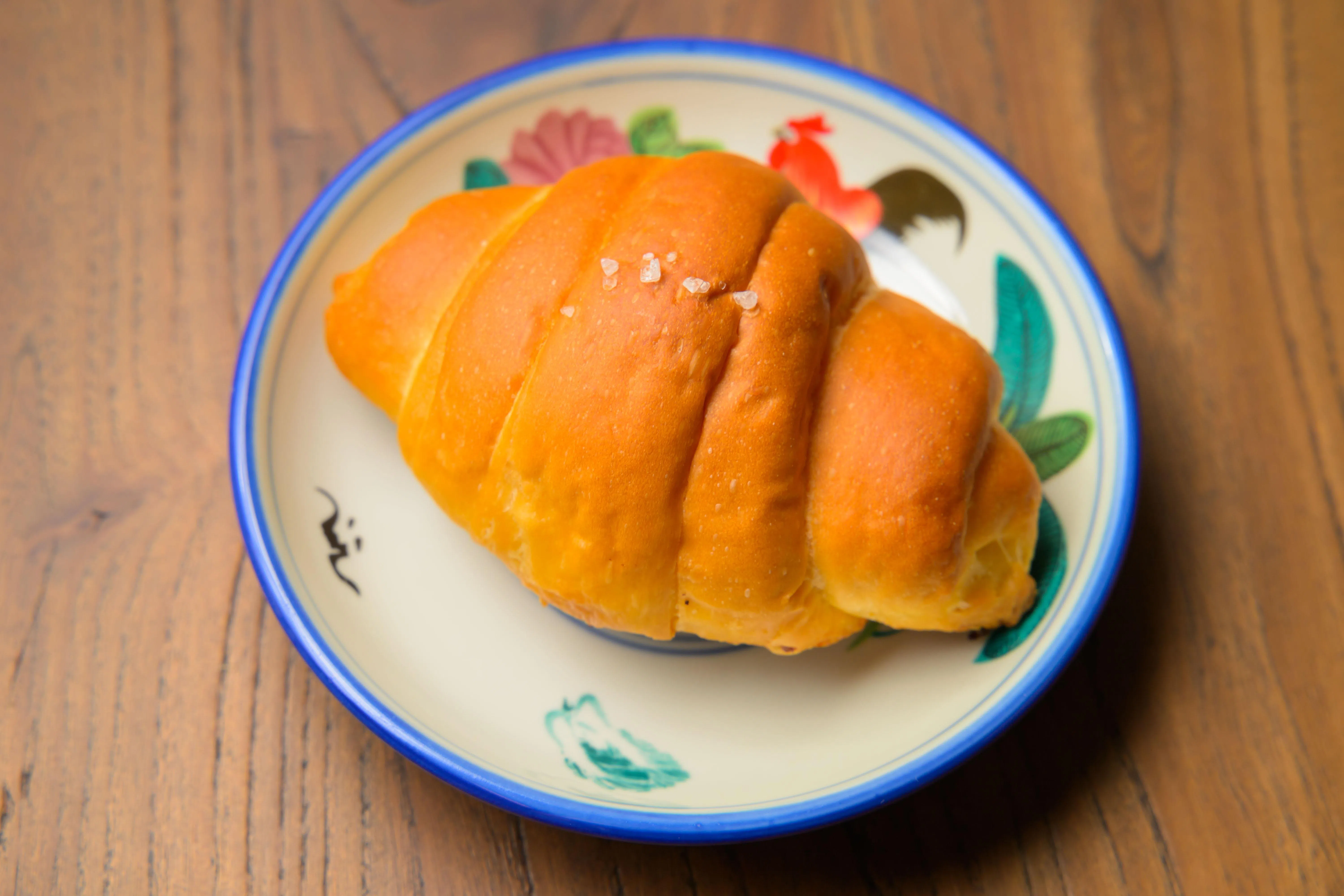Butter Town Breakfast Club日式盐面包充满醇厚奶香味。（特约黄𬀩捷摄）