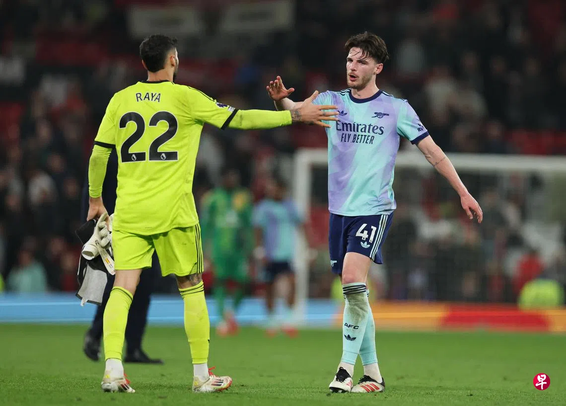 炮兵踢和曼联落后利物浦15分阿特塔拒认英超争冠之旅结束| 联合早报