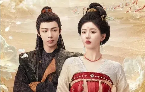 赵露思与刘宇宁搭档演出《珠帘玉幕》。（互联网）