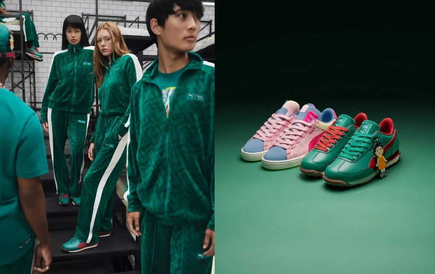 Puma发挥运动品牌特征，打造现实版玩家的运动装备。（互联网）