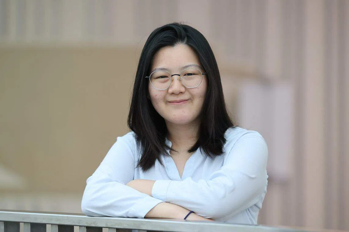 首次出席全球青年科学家峰会的张心惠，是新加坡科技研究局（A*STAR）国家科学奖学金得主。峰会让来自不同国家、背景和研究领域的年轻科研人员，有机会彼此分享和交流，对她来说是难得的经历。（唐家鸿摄）