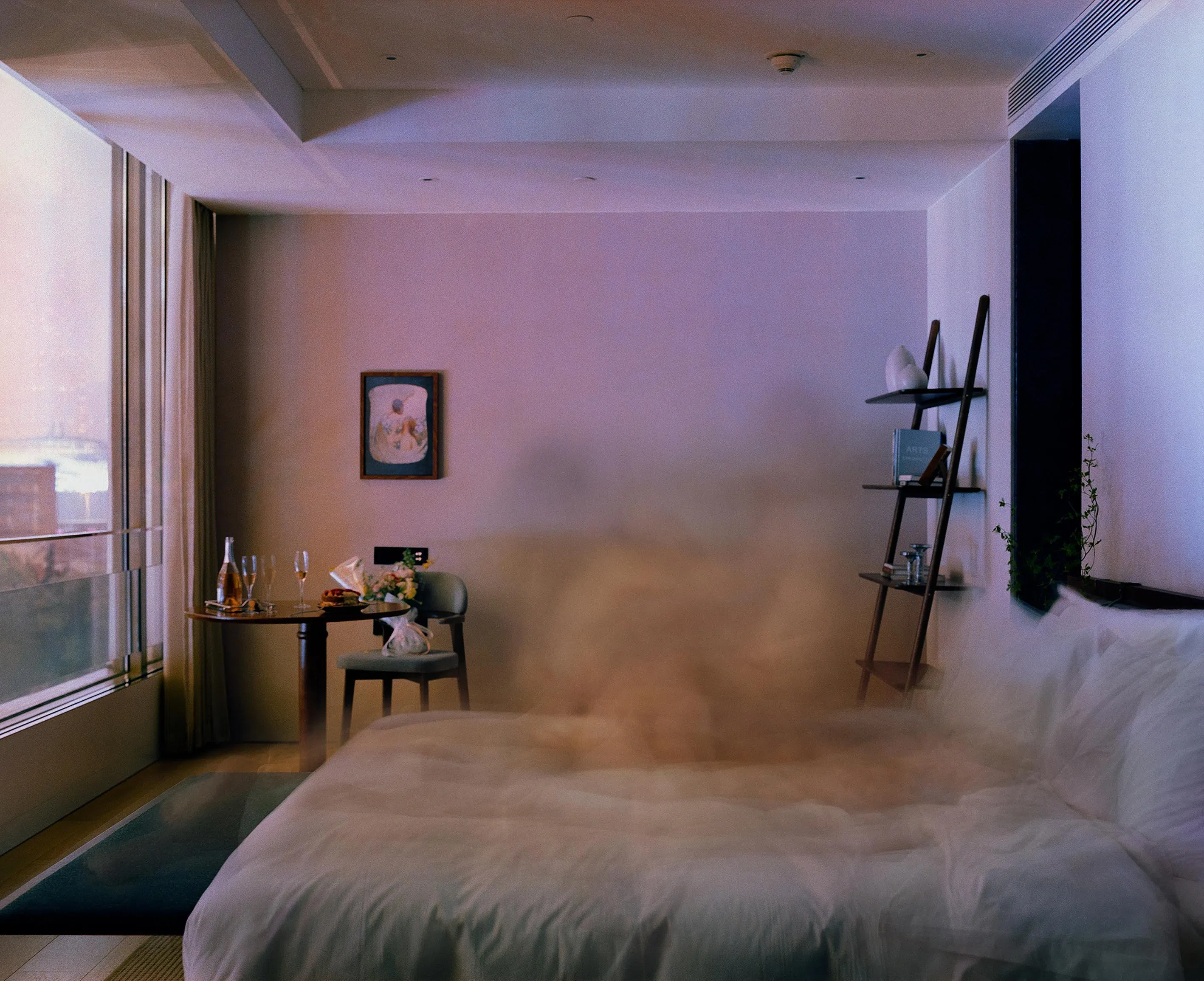 新加坡摄影师张时薰的《同息消融》系列（2024）。（艺术家提供）