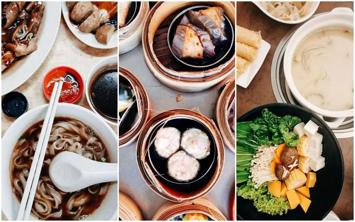 张哲通回家时不忘大吃家乡美食。（取自IG）