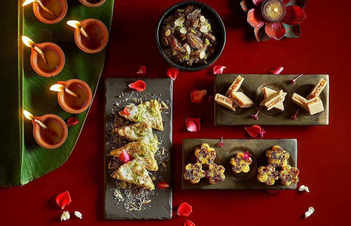 精致的印度甜点和Mithai。（餐馆提供照片）