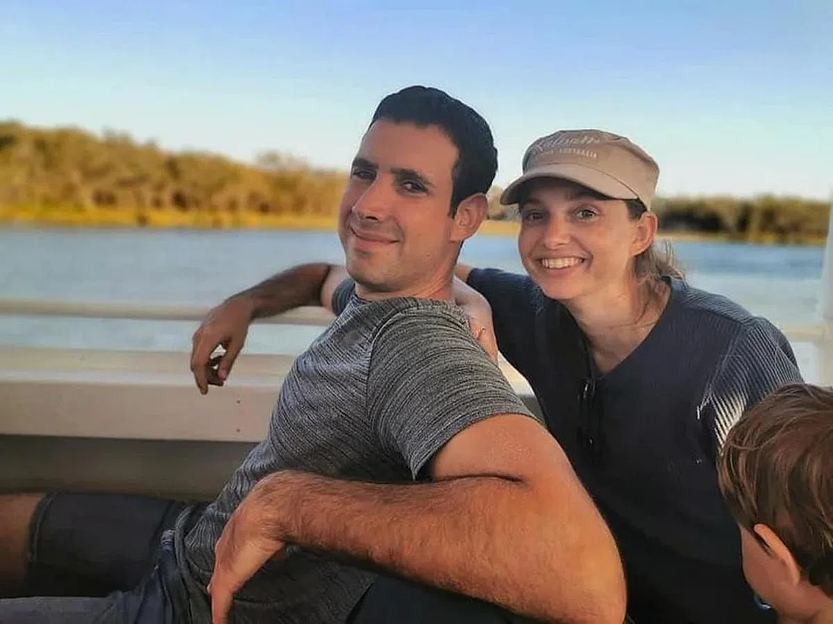 摩根施特恩跟太太喜欢到西澳玛格丽特河旅游。（受访者提供）