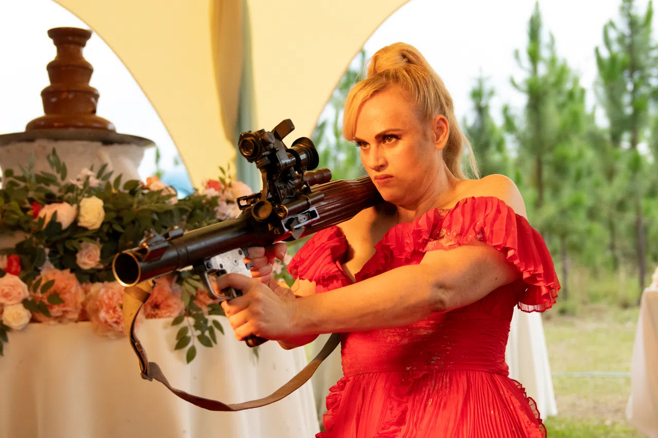 Rebel Wilson在《超硬伴娘》饰演身手非凡的特工。（邵氏机构提供）