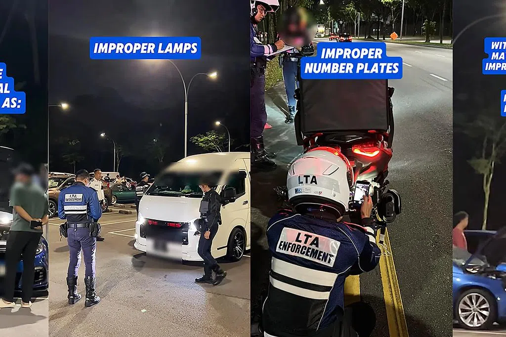 陆交局过去两个月执法 141辆改装车被捉