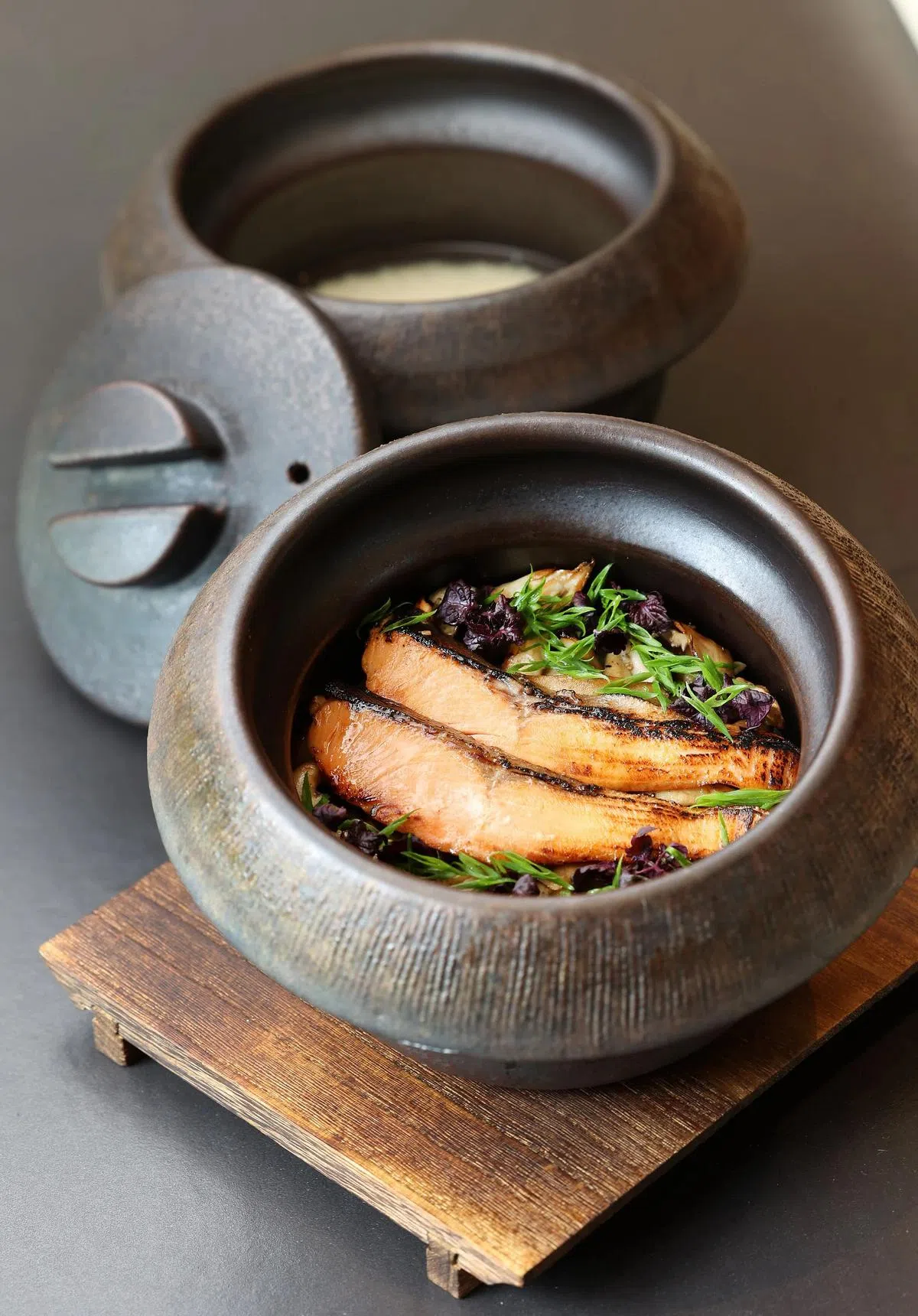 日式砂锅饭是Omakase@Stevens招牌菜之一。（档案照）