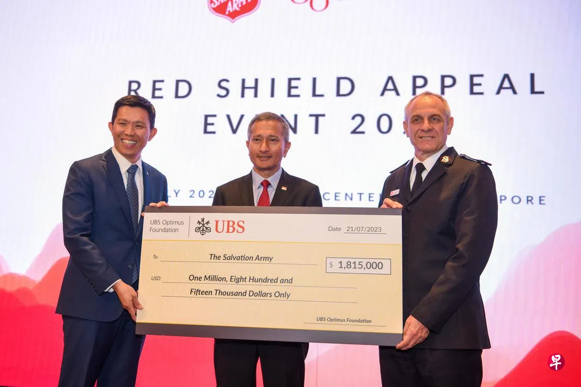 庆88周年救世军与瑞银推出241万元“慈善关怀圈”计划| 联合早报