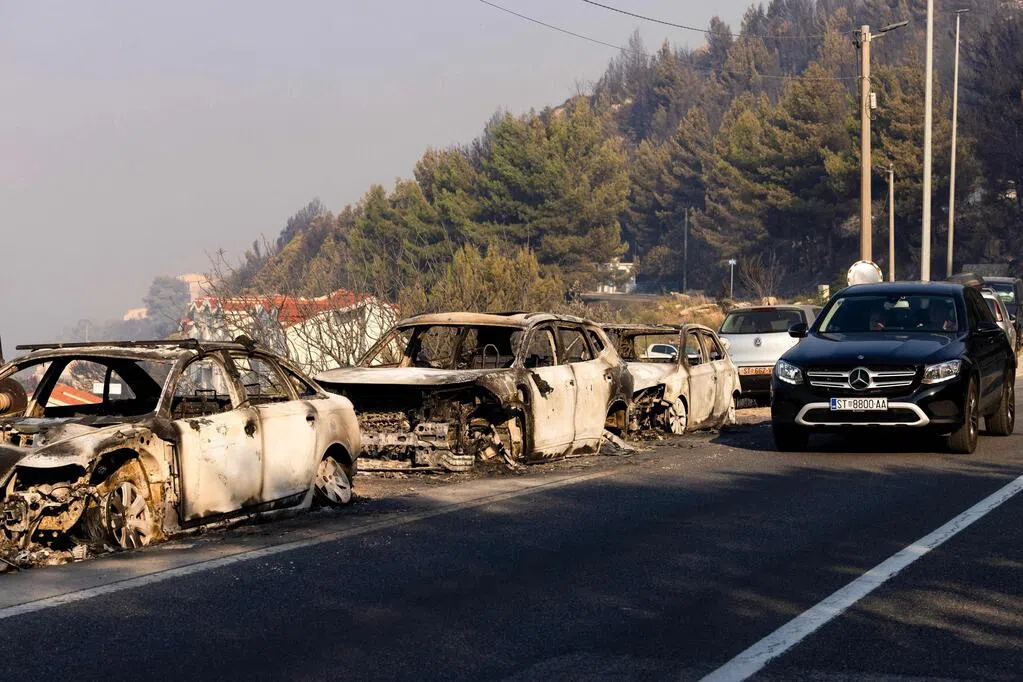 强风助长克罗地亚林火 至少19人受伤