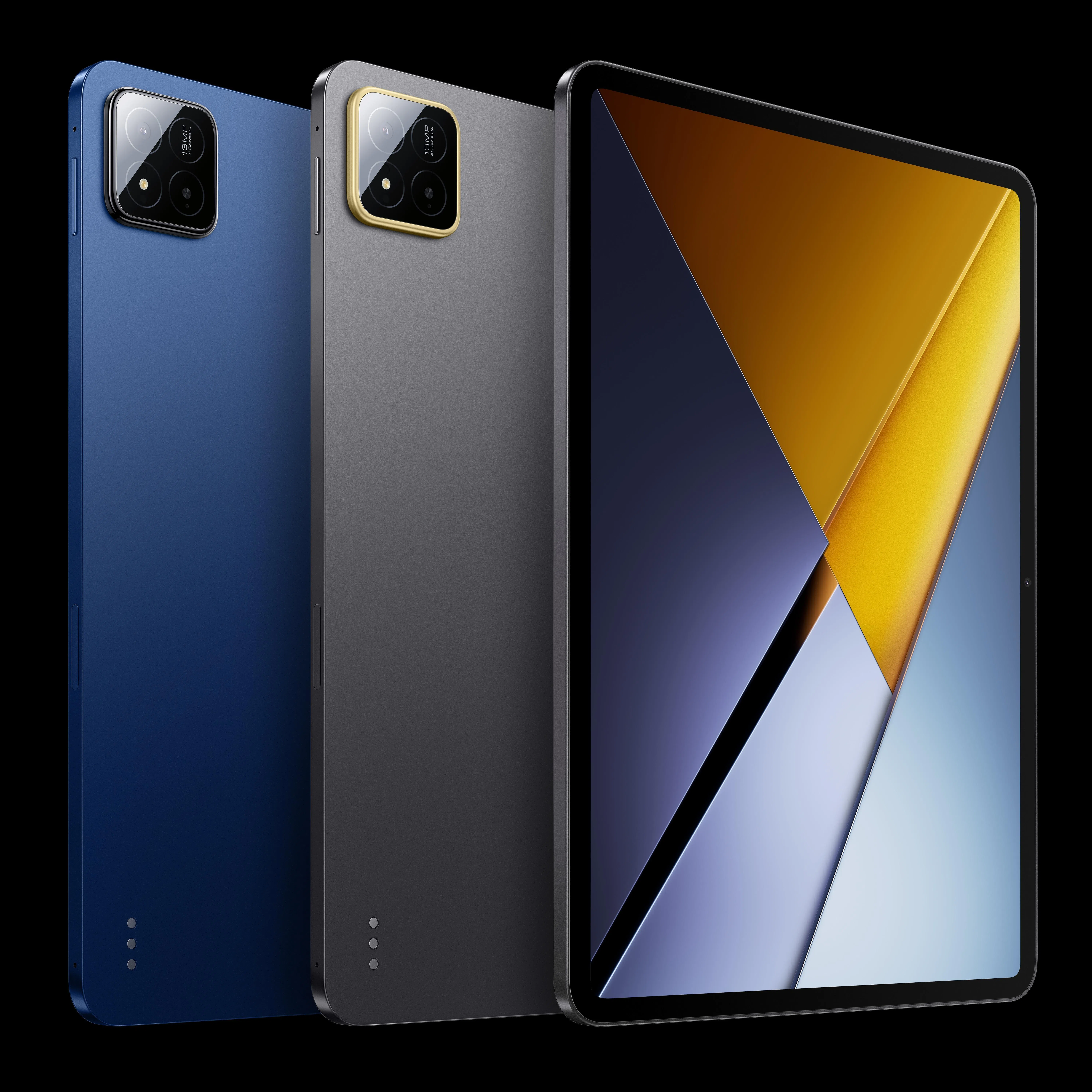 Poco Pad X1有灰和蓝两种配色。（厂商提供）