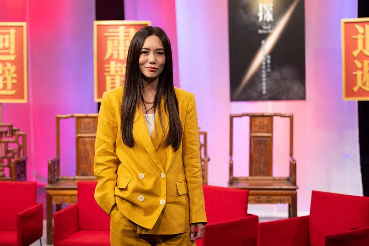 郭妃丽不介意演反派。（关俊威摄）