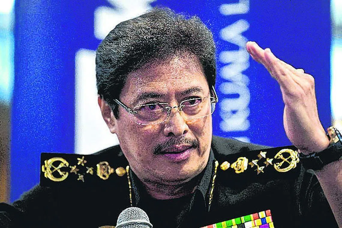 马国反贪会主席阿占巴基（图）透露，前财政部长达因星期四（1月25日）已经出院，反贪会正安排下周提控达因。（档案照片）