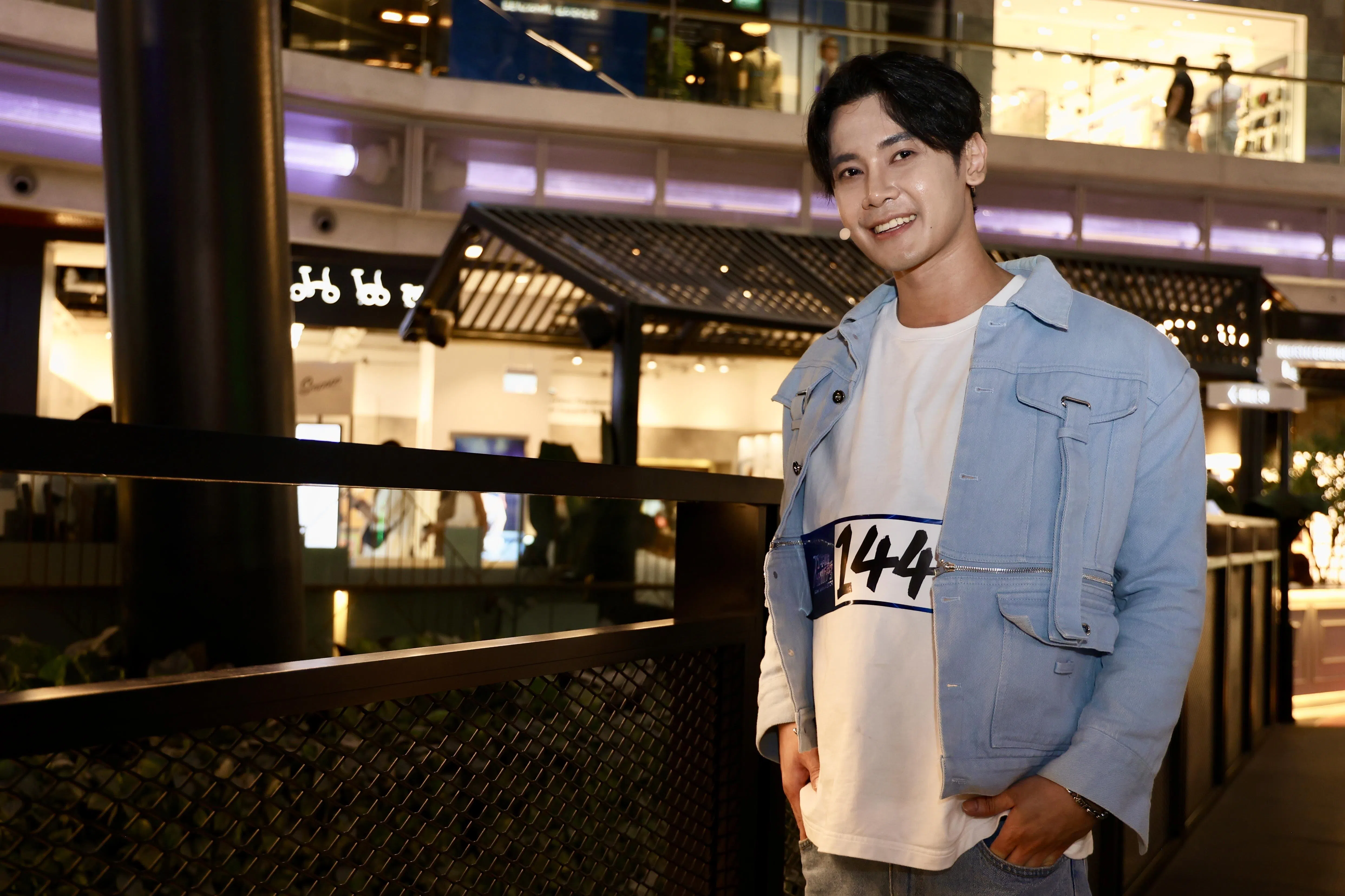 赖敬熹是泰国华侨，2023年成为新加坡公民。（郑一鸣摄）