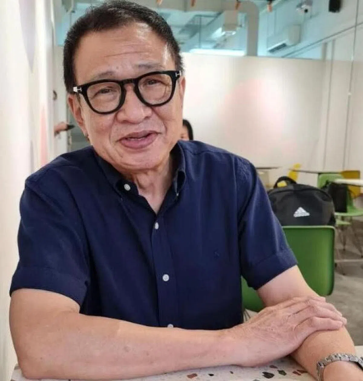 许绍雄面对最“浮夸”的假新闻莫过于被说是超级富豪。（网络）