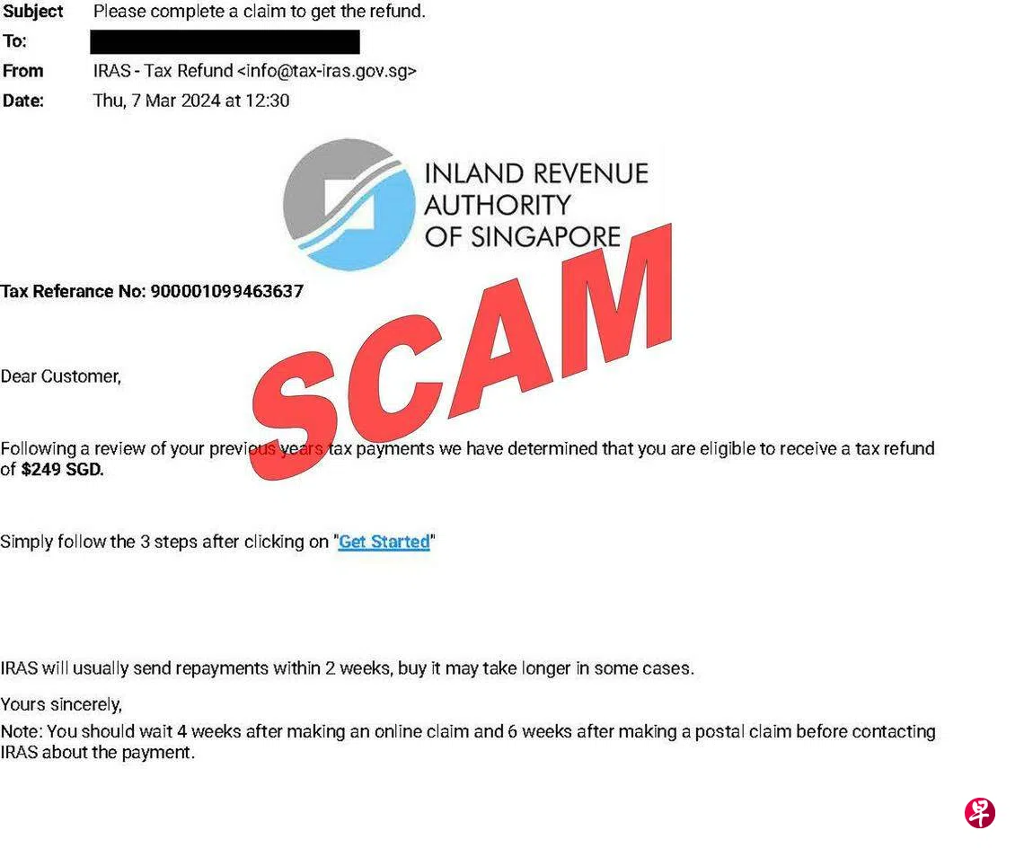 去年52起冒充税务局骗案损失达230万元| 联合早报