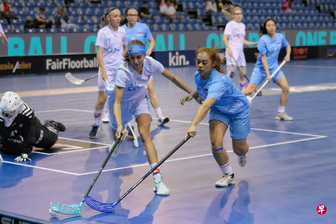 地板钩球世锦赛我国女队憾败斯洛伐克无缘八强| 联合早报