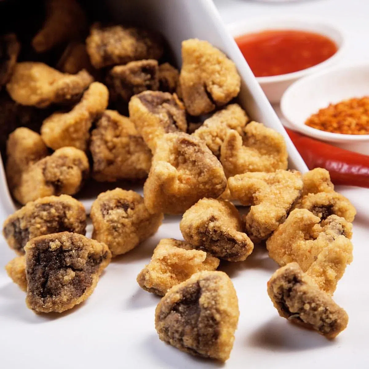 咸香的炸香菇。(取自可口味面簿) 