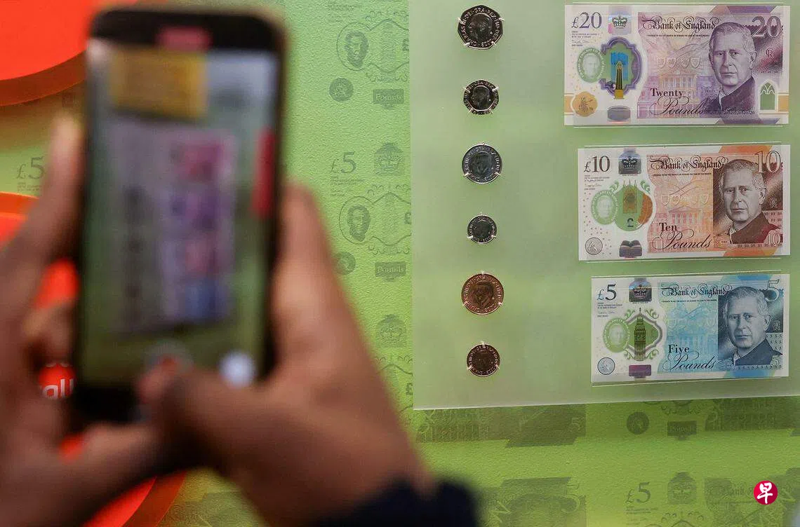 英王查尔斯三世肖像新钞开始流通| 联合早报