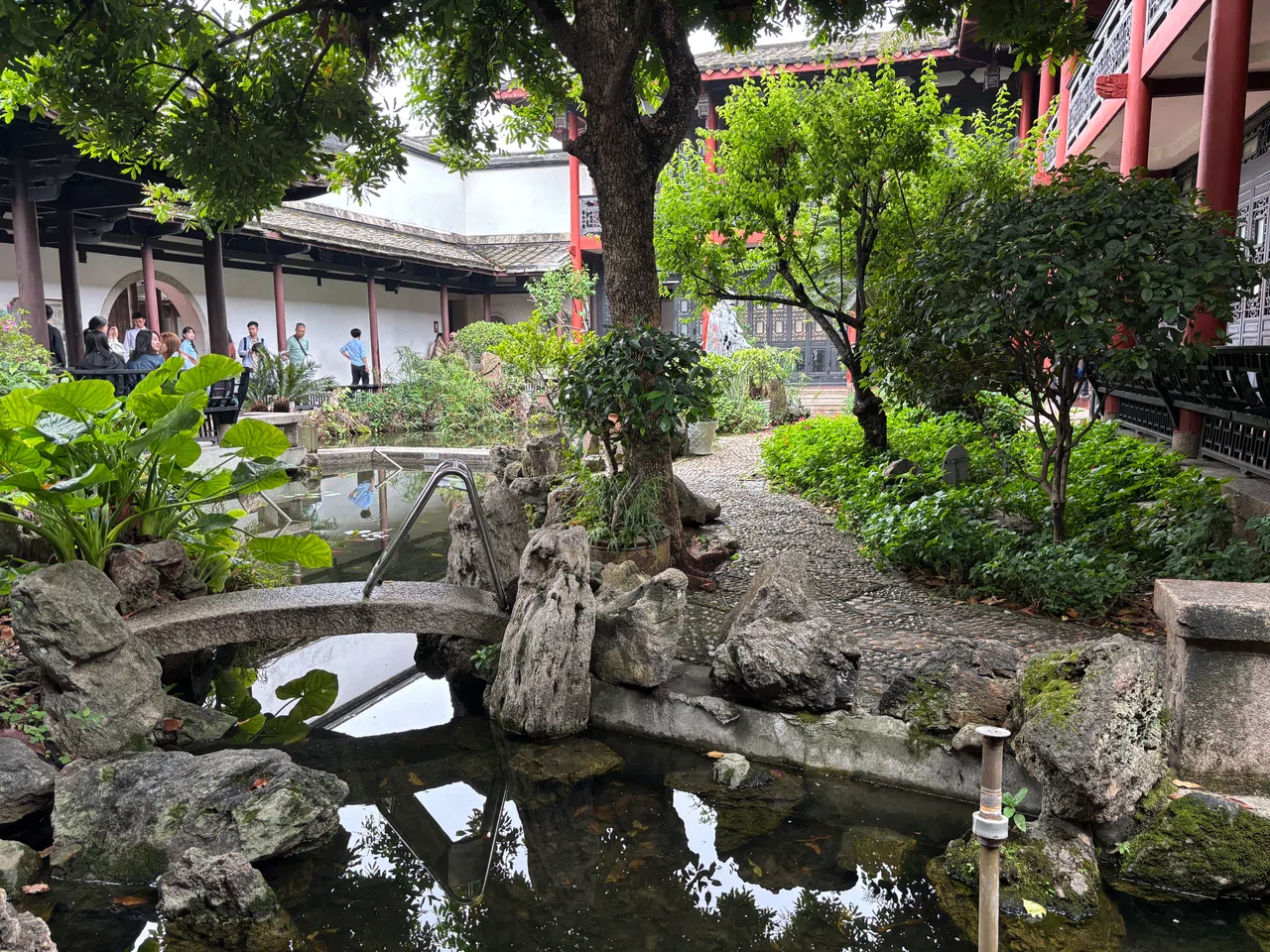 林则徐纪念馆是三坊七巷的重要景点。（谢燕燕摄）