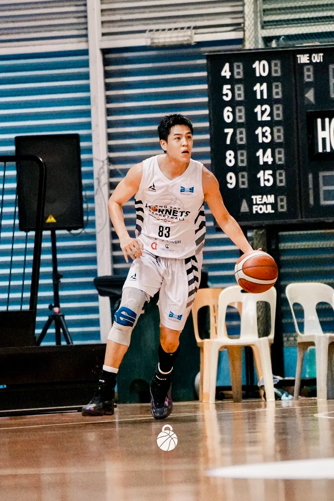 陈锦宏在12年的职业篮球生涯里参加了三届东运会。（受访者提供）