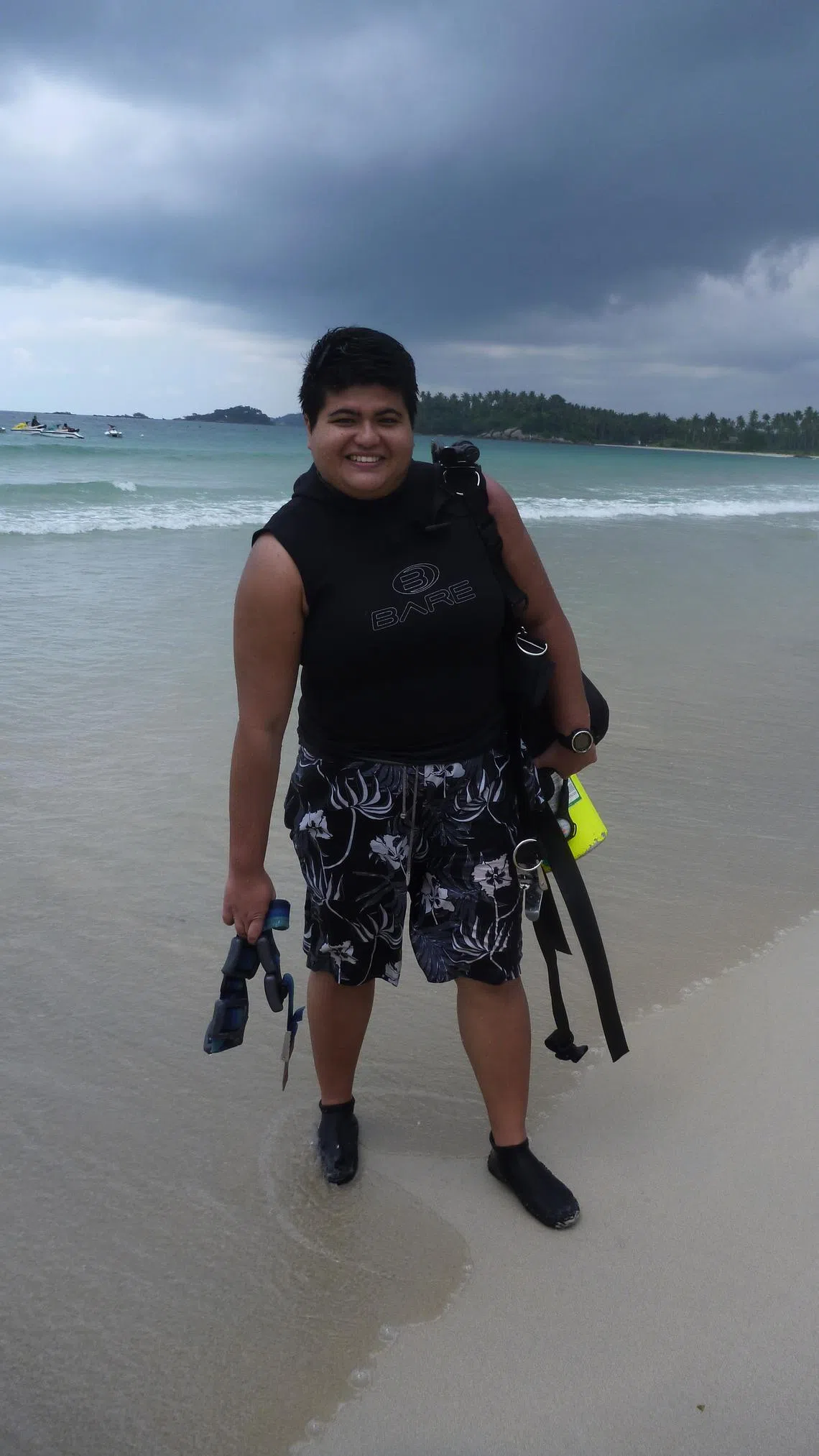 研究者贾法希望了解钓鱼社群的态度，以及他们愿意遵守的规管。（受访者提供）