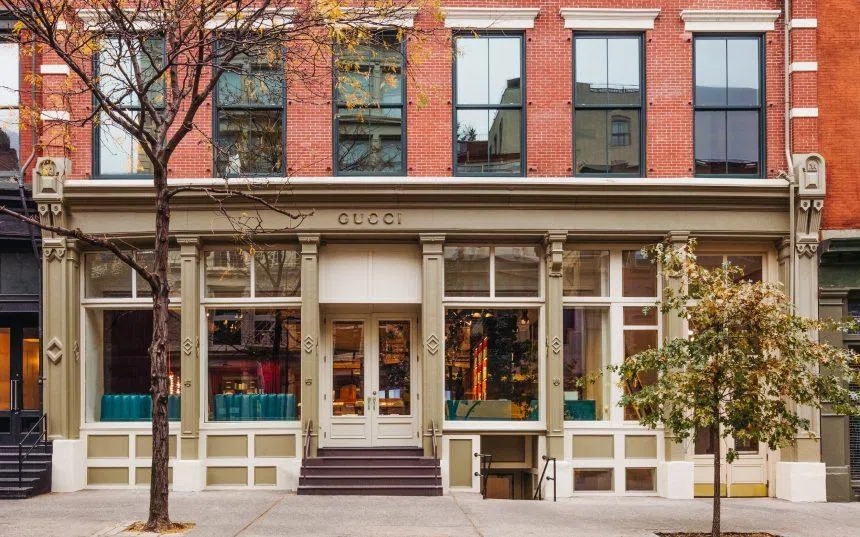 古驰位于纽约的书店Gucci Wooster Bookstore。（互联网）