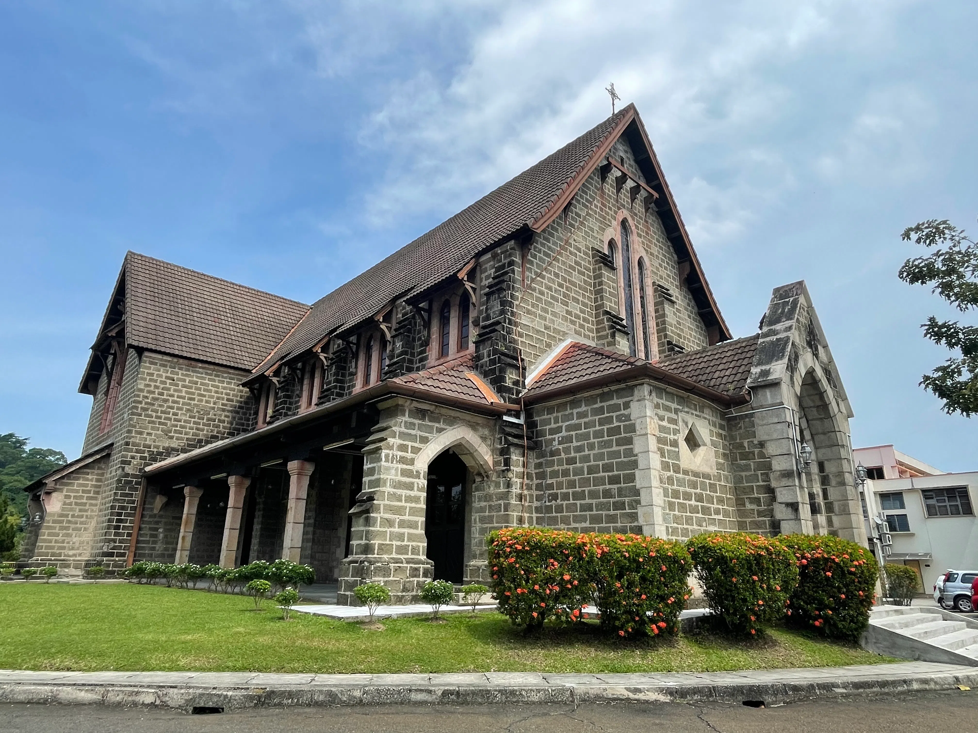 圣迈克与诸天使教堂曾是二战战俘的庇护所。（李选楼摄）