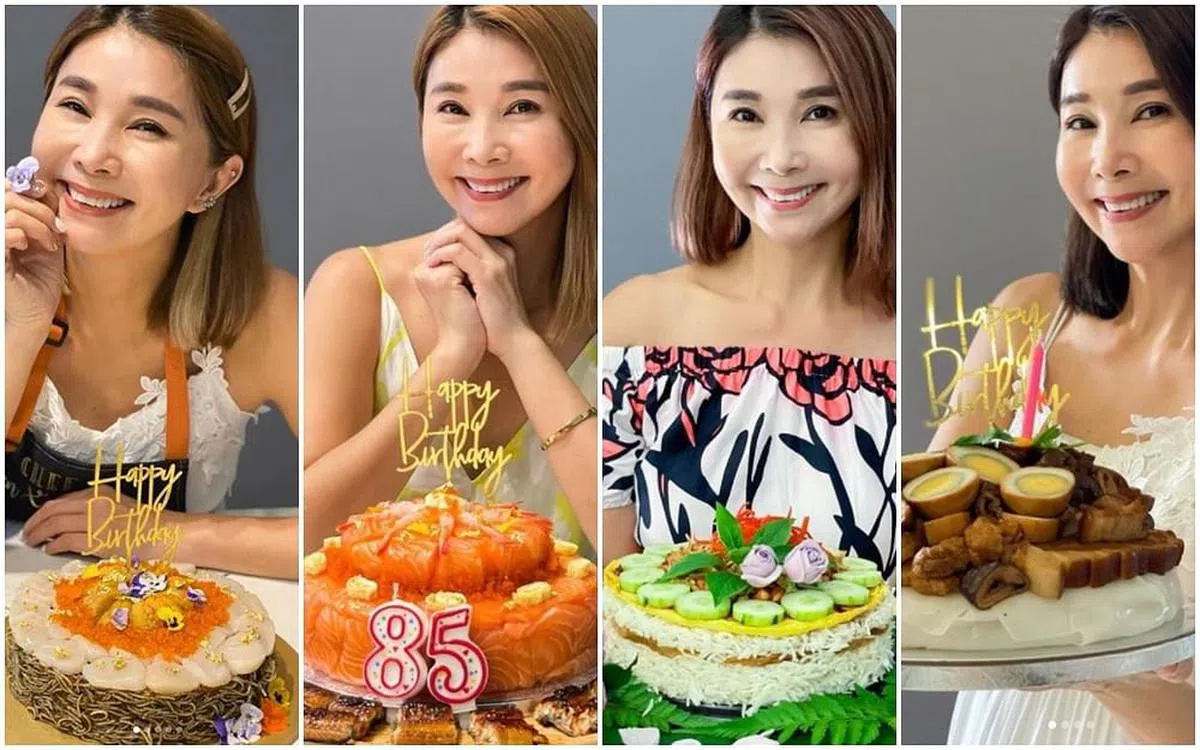 陈秀环曾为家人制作让人意想不到的创意蛋糕。（取自IG）