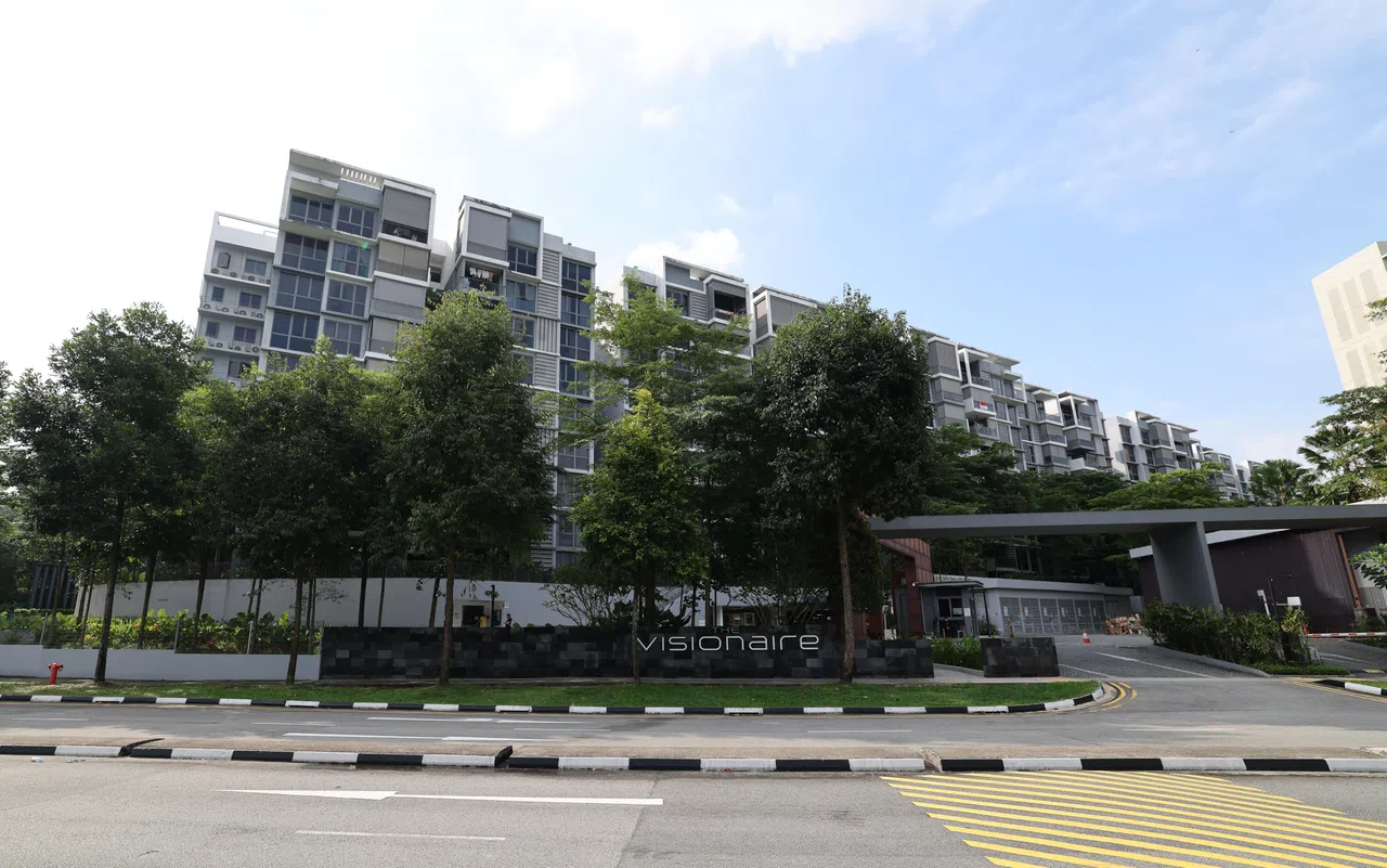 坎贝拉一带的EC项目品尚居，今年1月至7月期间，共有36个单位转售。最新成交的三个单位，尺价介于1336元至1488元。（梁麒麟摄）