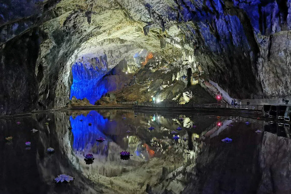 中国十大奇洞之首：织金洞。（作者提供）