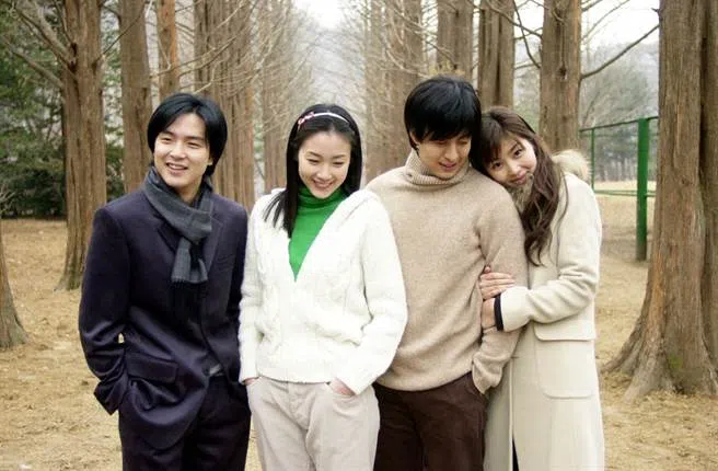 《冬季恋歌》2002年播出，红遍全亚洲。（取自互联网）