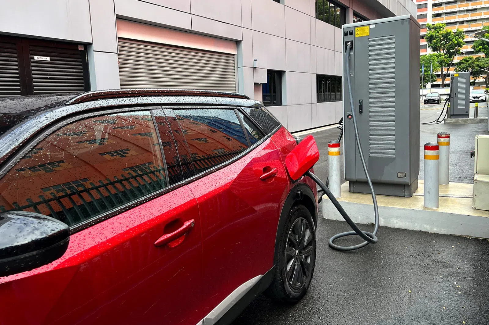 优联为本地电动汽车充电桩运营商之一。（图/优联提供）