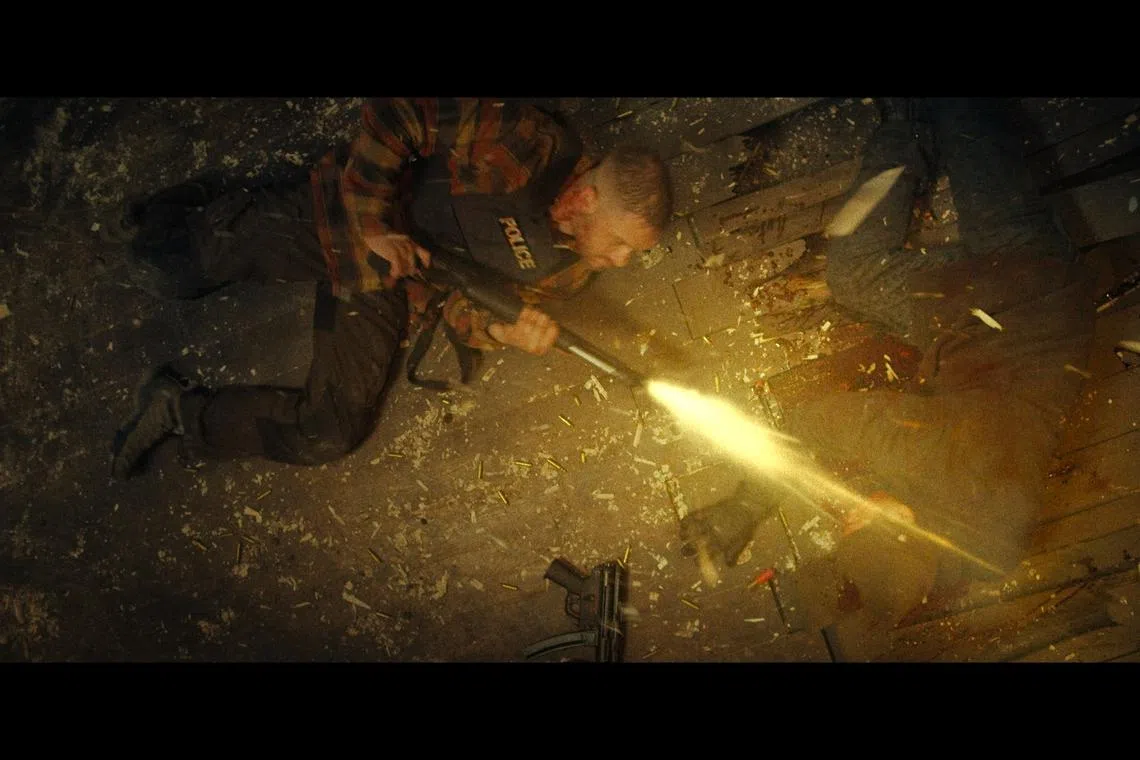 《毒劫》中的打戏十分紧凑且富有节奏感。（Netflix提供）