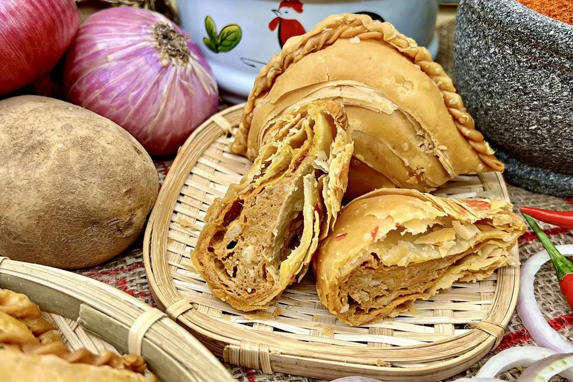 乌打咖喱角虽是单一馅料，却也同样精彩。（品牌提供）