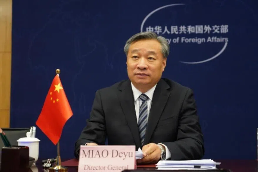 接替孙卫东 中国副外长苗得雨兼任外交部机关党委书记