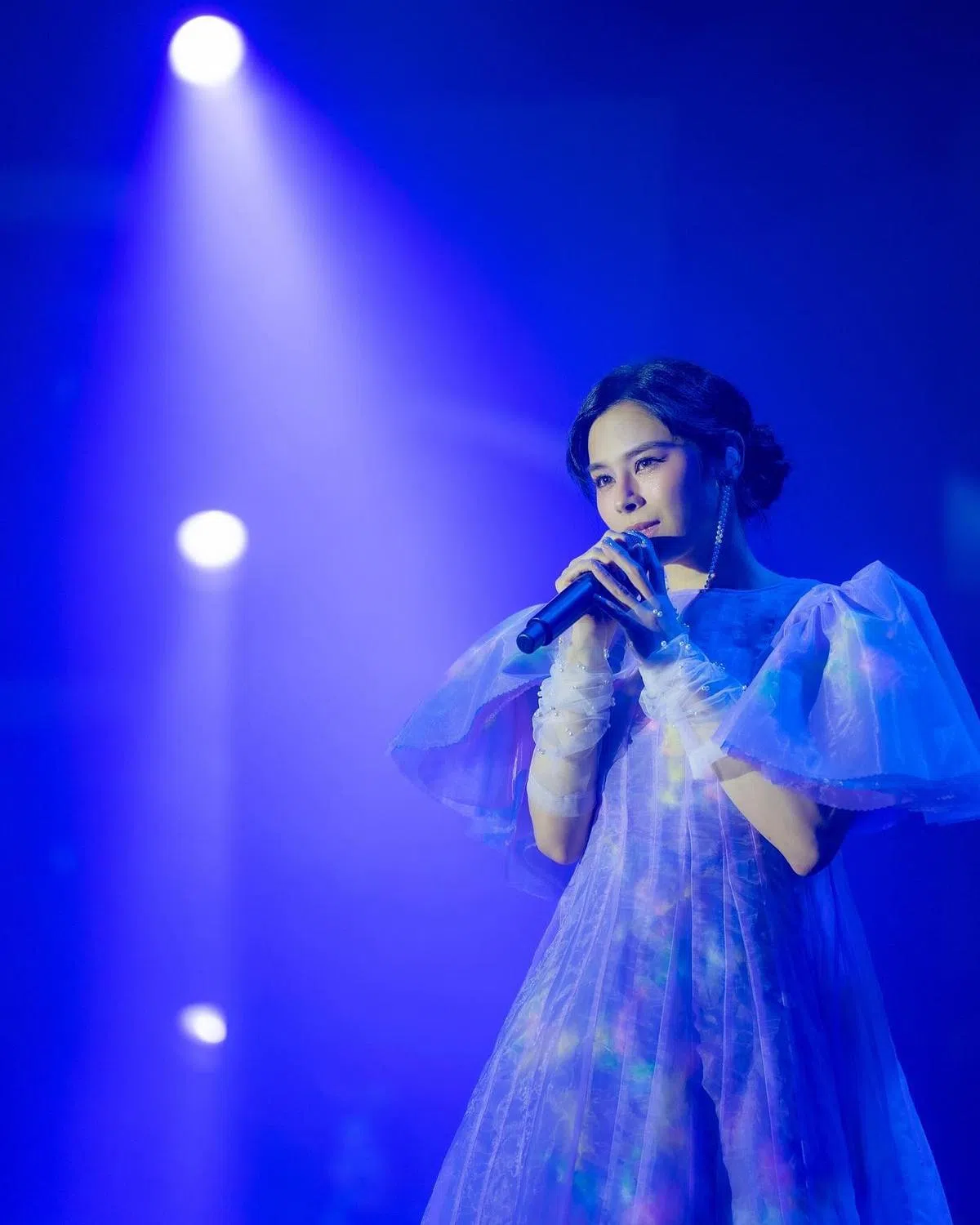 李幸倪刚于12月初举办了一场《Your Faithfully》演唱会。（图/面簿）