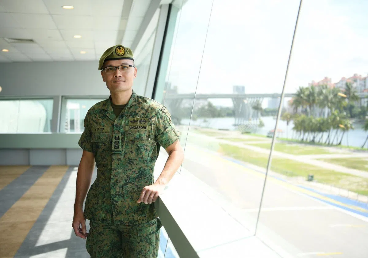 陆军开放日委员会主席许友丰。（国防部提供）