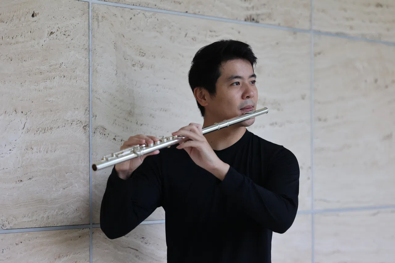 原本在法国巴黎高等师范音乐学院学习长笛的黄嘉嘉，第二年决定转学到加州大学伯克利分校学习商科。（唐家鸿摄）