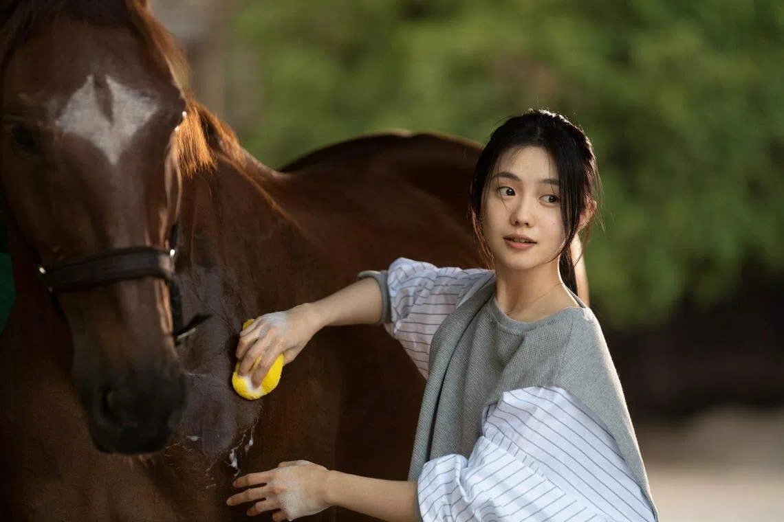 刘浩存在 《龙马精神》演出成龙的女儿。（邵氏机构提供）