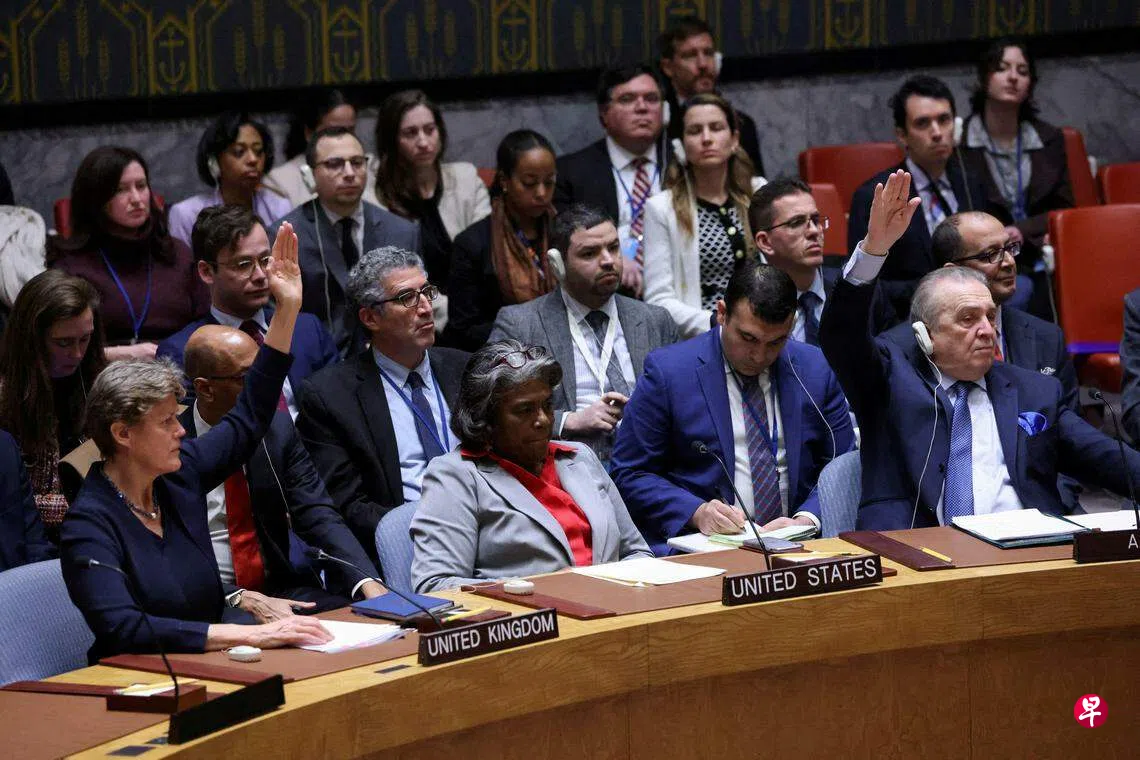 安理会投票美国弃权拜登与内坦亚胡关系陷谷底| 联合早报