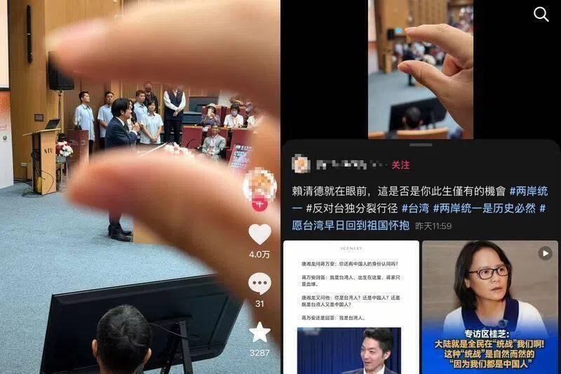 大陆学生“手捏赖清德”被驱逐 台陆委会：挑战规定不得不执法
