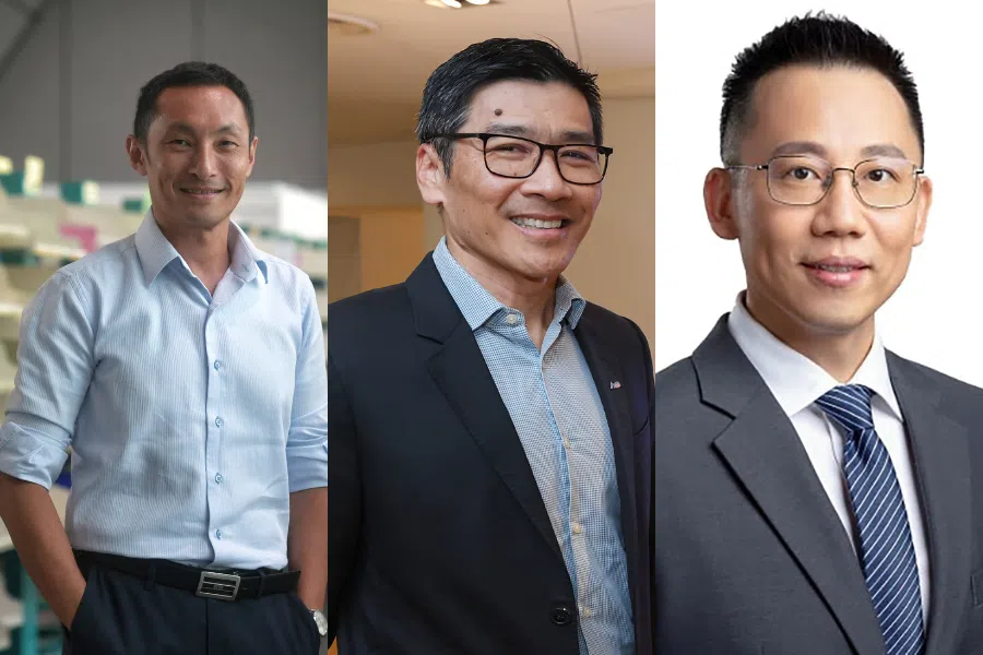 集团总裁冯行伟（左起），首席财务官叶彦杉，以及国际业务部门首席执行官俞立于今年12月21日起即刻被解雇。