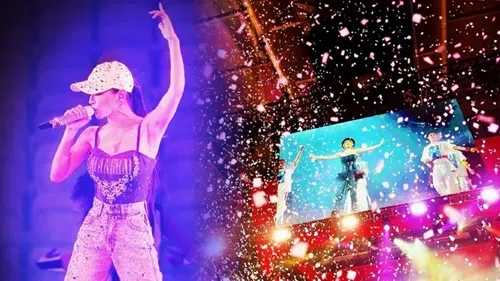 滨崎步上海演唱会突然被取消，但她仍对着无人的观众席完成全场表演。（取自艺人IG）