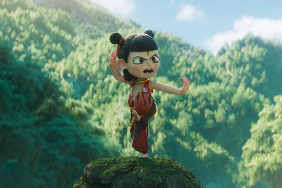 《哪吒之魔童闹海》屡创票房佳绩。（创艺电影提供）