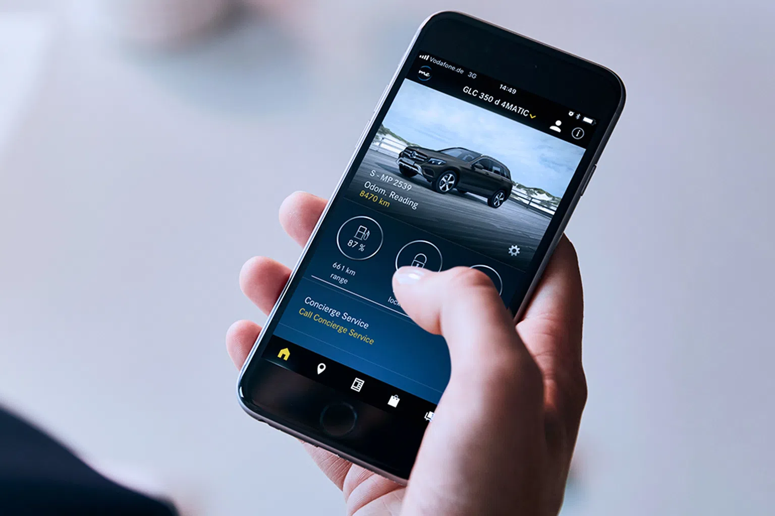 向授权经销商合发购买马赛地，才能享受到数码服务互联系统Mercedes me Connect带来的便利。（图/马赛地提供）