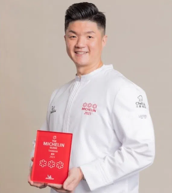 台中JL Studio创办人兼主厨林恬耀，是第一位获得米其林三星肯定的新加坡籍厨师。（餐馆提供）